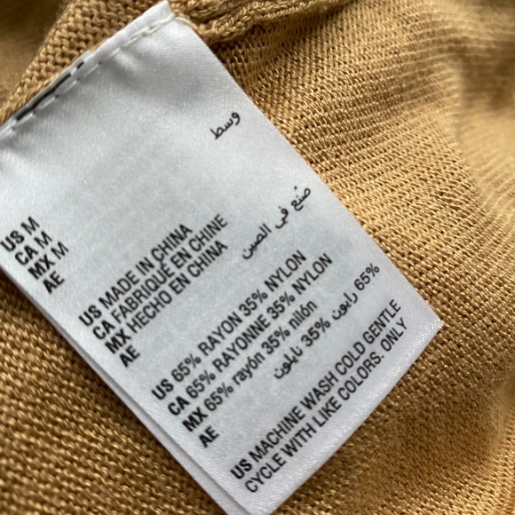 Soft Warm Brown Long Cardigan with Pockets - Picture 12 of 12